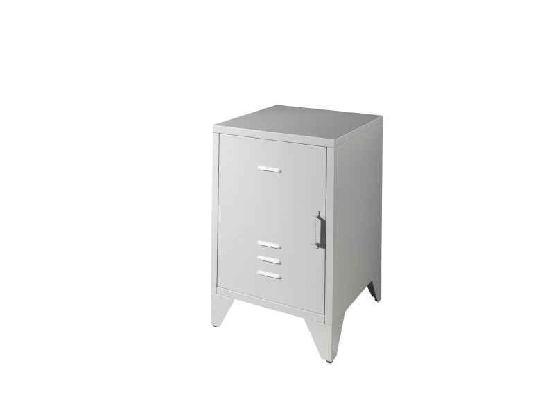 Bronxx Grey Bedside