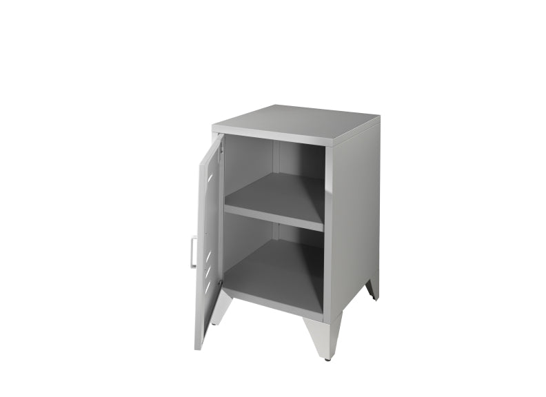 Bronxx Grey Bedside - inside