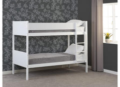 Bruno 3 ft White Bunk Bed