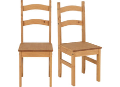 Two Budget Solid Seat Chairs