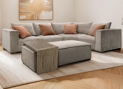 Bodhi Natural Right Corner Sofa - room