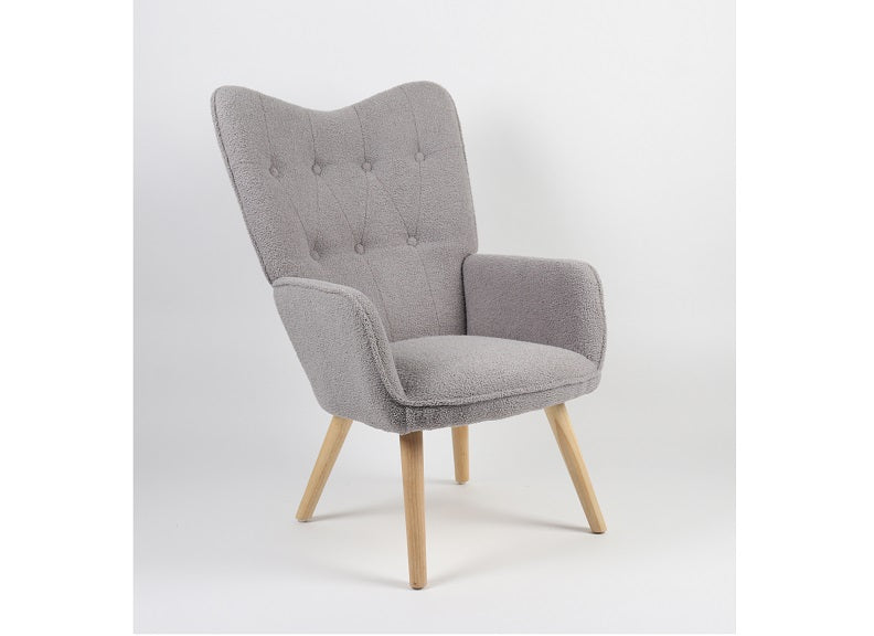 Bradley Grey Fabric Chair