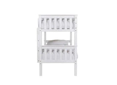 Bronson White Bunk Bed - end