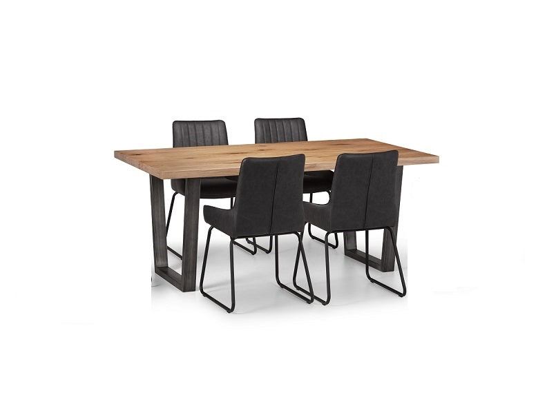 Brooklyn 1.8 m Dining Set W/Soho Chairs