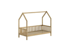 Nature House Bed With Fence 90 X 200 Cm Oak (CAHK9012) (VIP)
