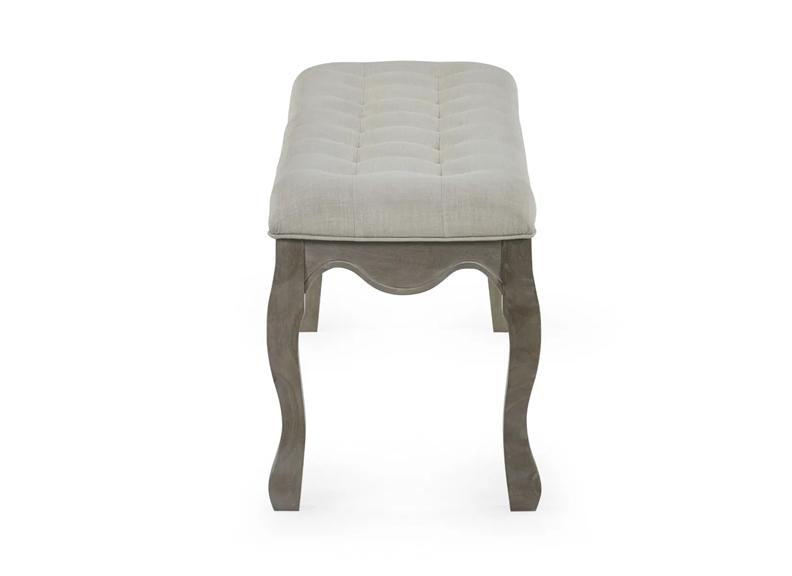 Camille Bedroom Bench - end