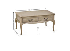 Camille Rectangular Coffee Table (Pre-Order Only)