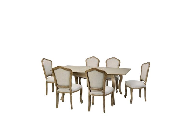 Camille Rectangular Extending Dining Set (Pre-Order Only)