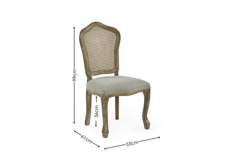Two Camille Dining Chairs (Pre-Order Only)
