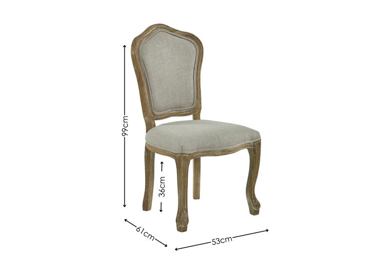 Two Camille Dining Chairs (Pre-Order Only)