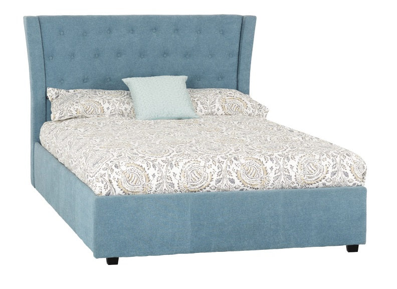 Camden Blue Fabric Bed