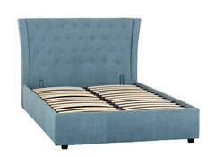 Camden Blue Fabric Bed - base