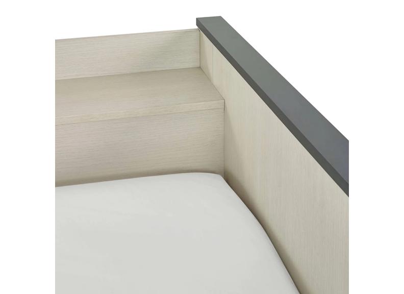 Celeste Mid-Sleeper Bed With Nordic Wood Frame | Contemporary Space Saving Sleeper Bed (Pre-Order Only)