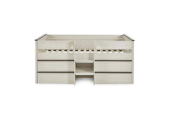 Celeste Mid-Sleeper Bed With Nordic Wood Frame | Contemporary Space Saving Sleeper Bed (Pre-Order Only)