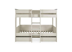 Celeste Bunk Bed With Nordic Wood Frame | Contemporary Space Saving Bunk Bed With Drawers (Pre-Order Only)