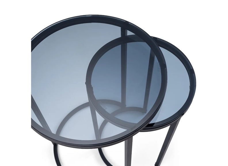 Chicago Nested Round Side Tables - top