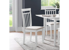 Two Coast White Dining Chairs