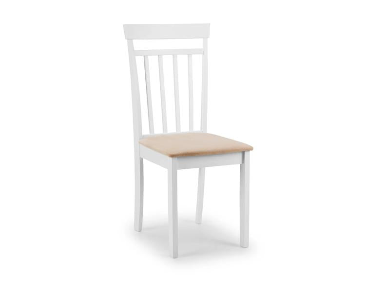 Two Coast White Dining Chairs