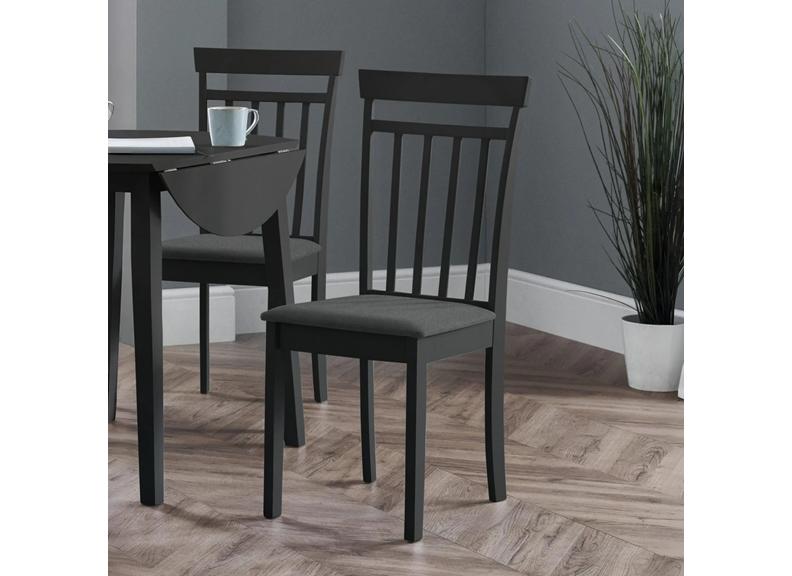 Two Coast Black Dining Chairs