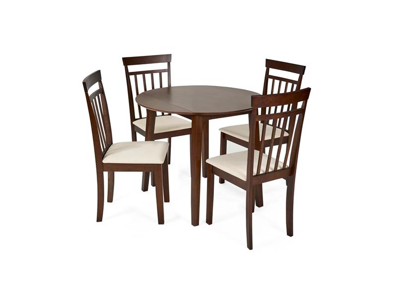 Coast Walnut Drop Leaf Dining Set
