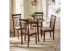 Coast Walnut Drop Leaf Dining Set