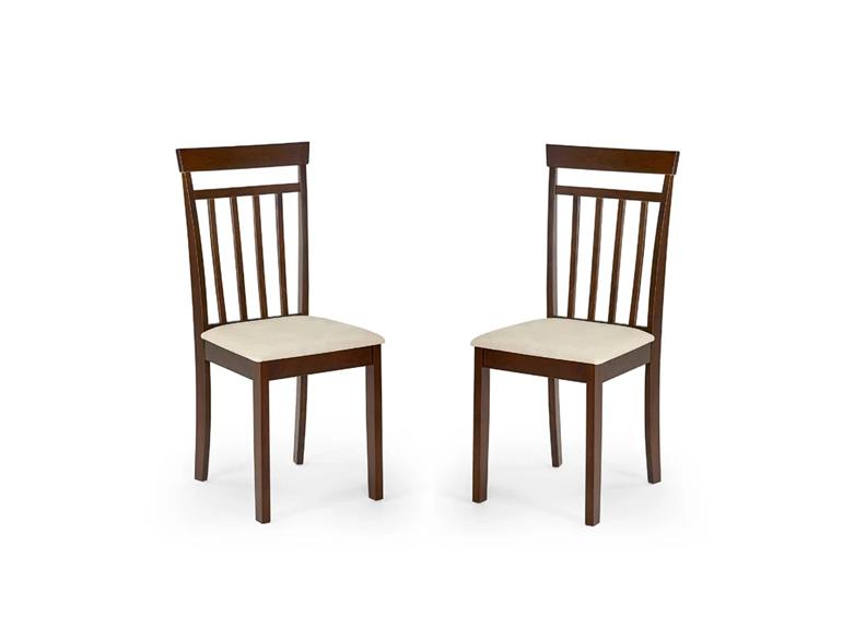 Two Coast Walnut Dining Chairs