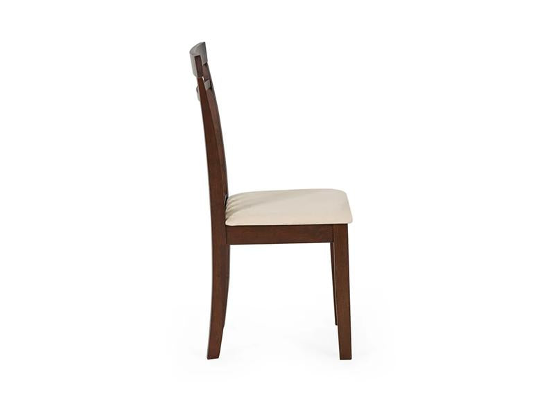Two Coast Walnut Dining Chairs