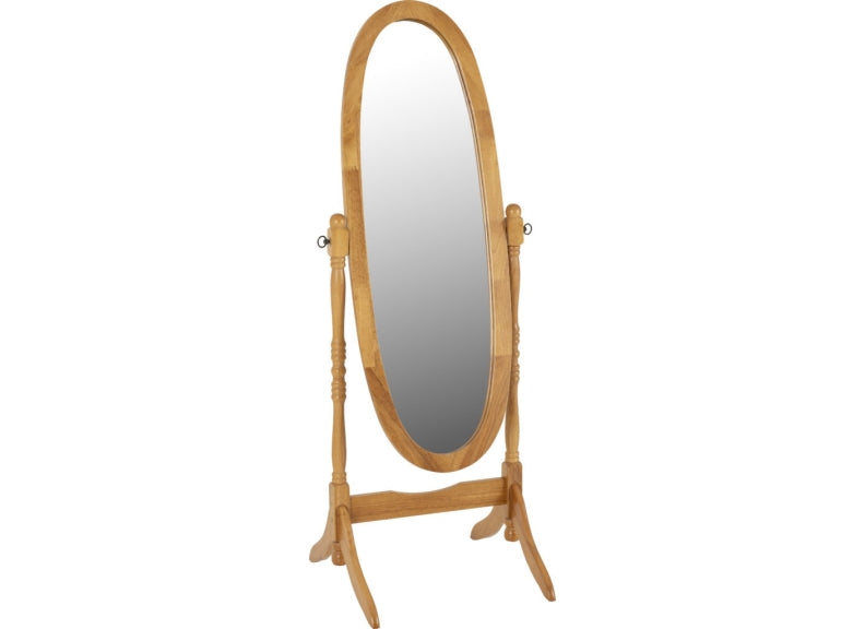 Contessa Cheval Pine Mirror - 1