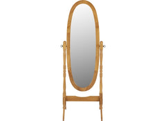 Contessa Cheval Pine Mirror - front