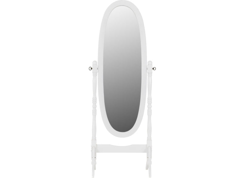 Contessa White Mirror - front