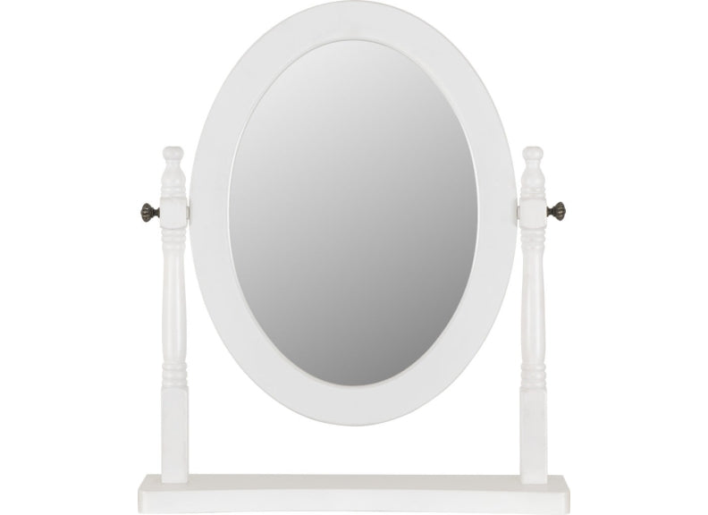 Contessa White Swivel Mirror - 1