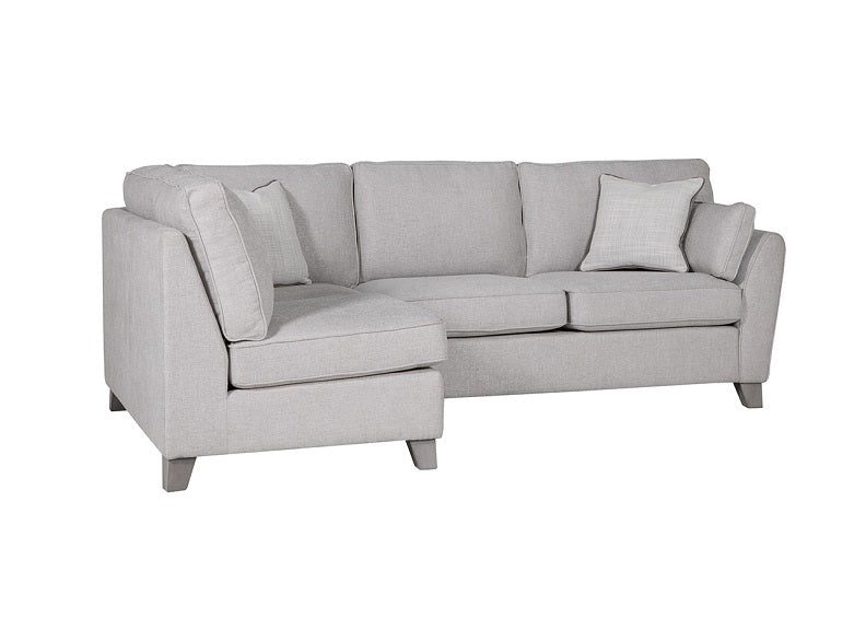 Cantrell Grey Corner Sofa - Left Hand