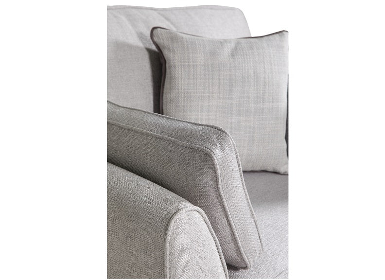 Cantrell Grey Sofa - detail