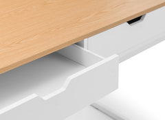 California White Desk - detail