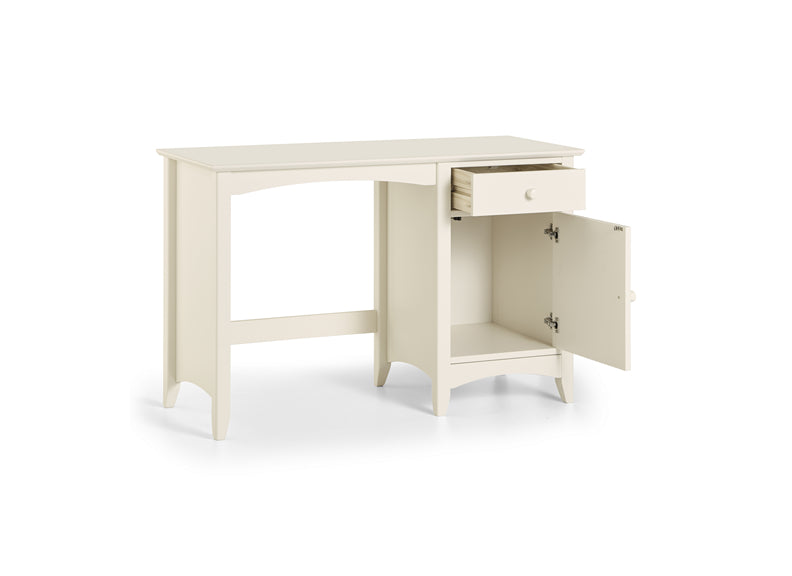 Cameo Stone White Desk - inside