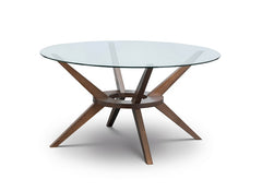 Chelsea 1.4 m Round Glass Dining Table