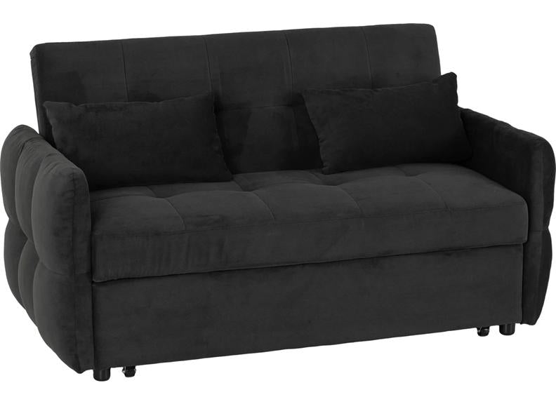 Chelsea Black Fabric Sofa Bed