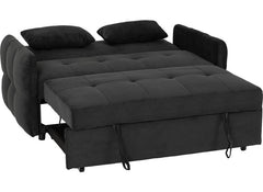 Chelsea Black Fabric Sofa Bed