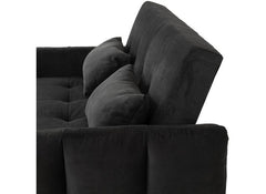 Chelsea Black Fabric Sofa Bed