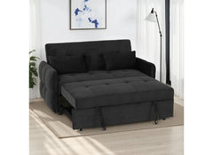 Chelsea Black Fabric Sofa Bed
