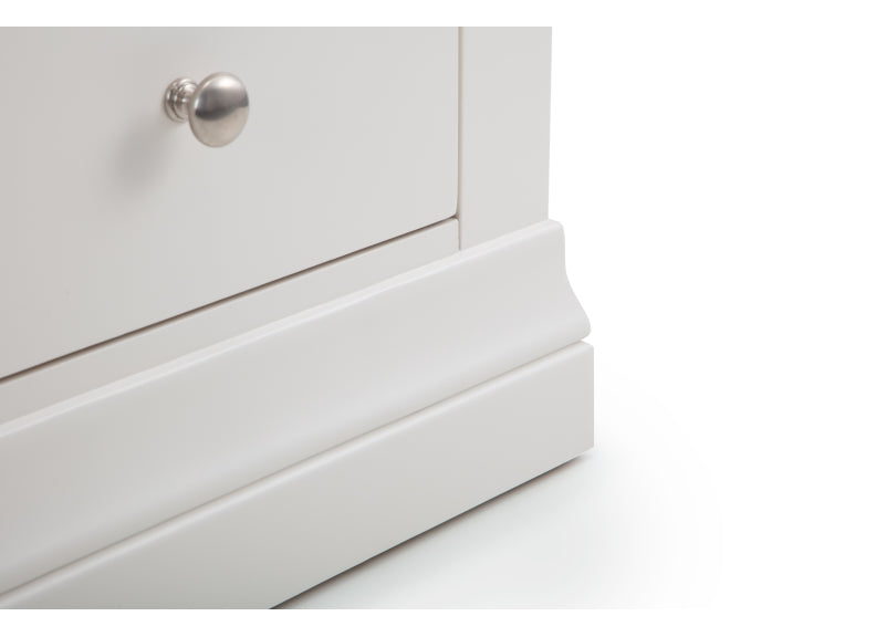Clermont White Bedside - detail