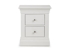 Clermont White Bedside - 1
