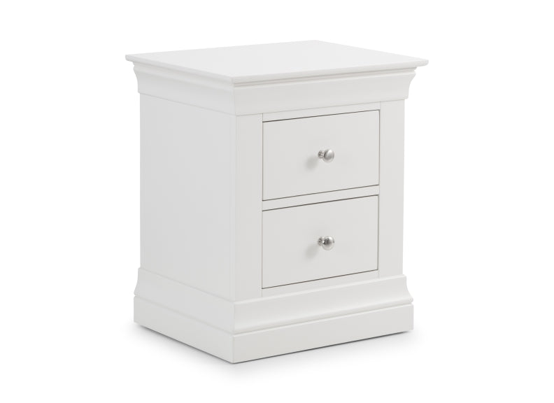 Clermont White Bedside - 3