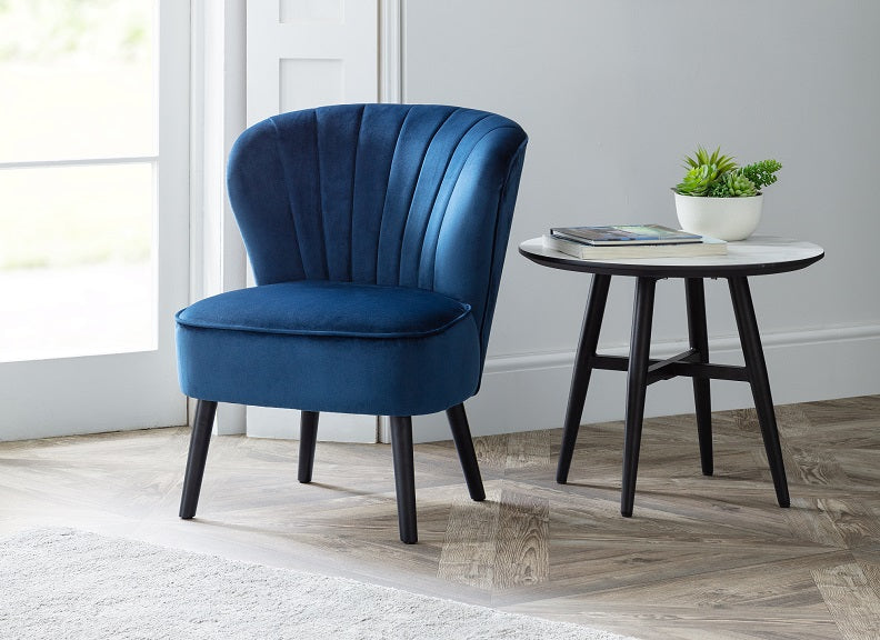 Coco Blue Occasional Chair Room