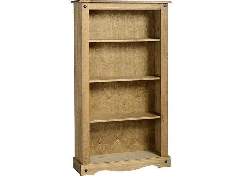 Corona Pine Medium Bookcase