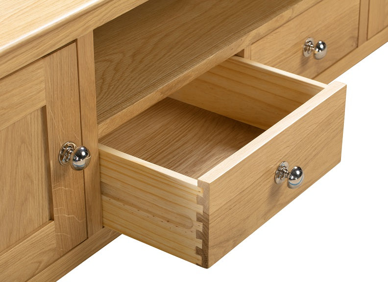 Cotswold Long TV Stand - drawer