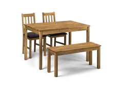 Coxmoor Rectangular Dining Set W/Benches & Coxmoor Chairs