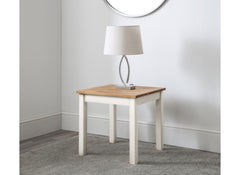 Coxmoor Ivory Lamp Table - room