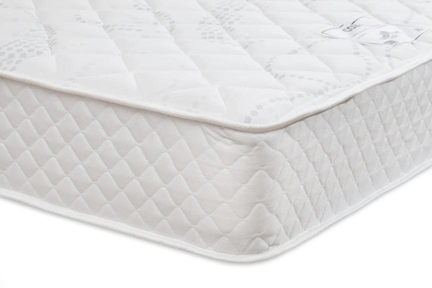 Cozy Complete Bed Set - 4 ft6 Divan Bed With Headboard And Fabric Colour Options