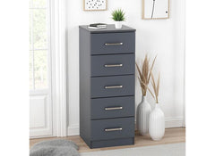 Dakota Grey  Drawer Chest